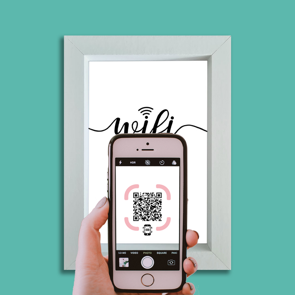 "wifi" photo frame