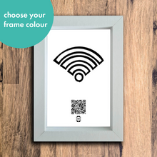 Load image into Gallery viewer, &quot;wifi symbol&quot; photo frame