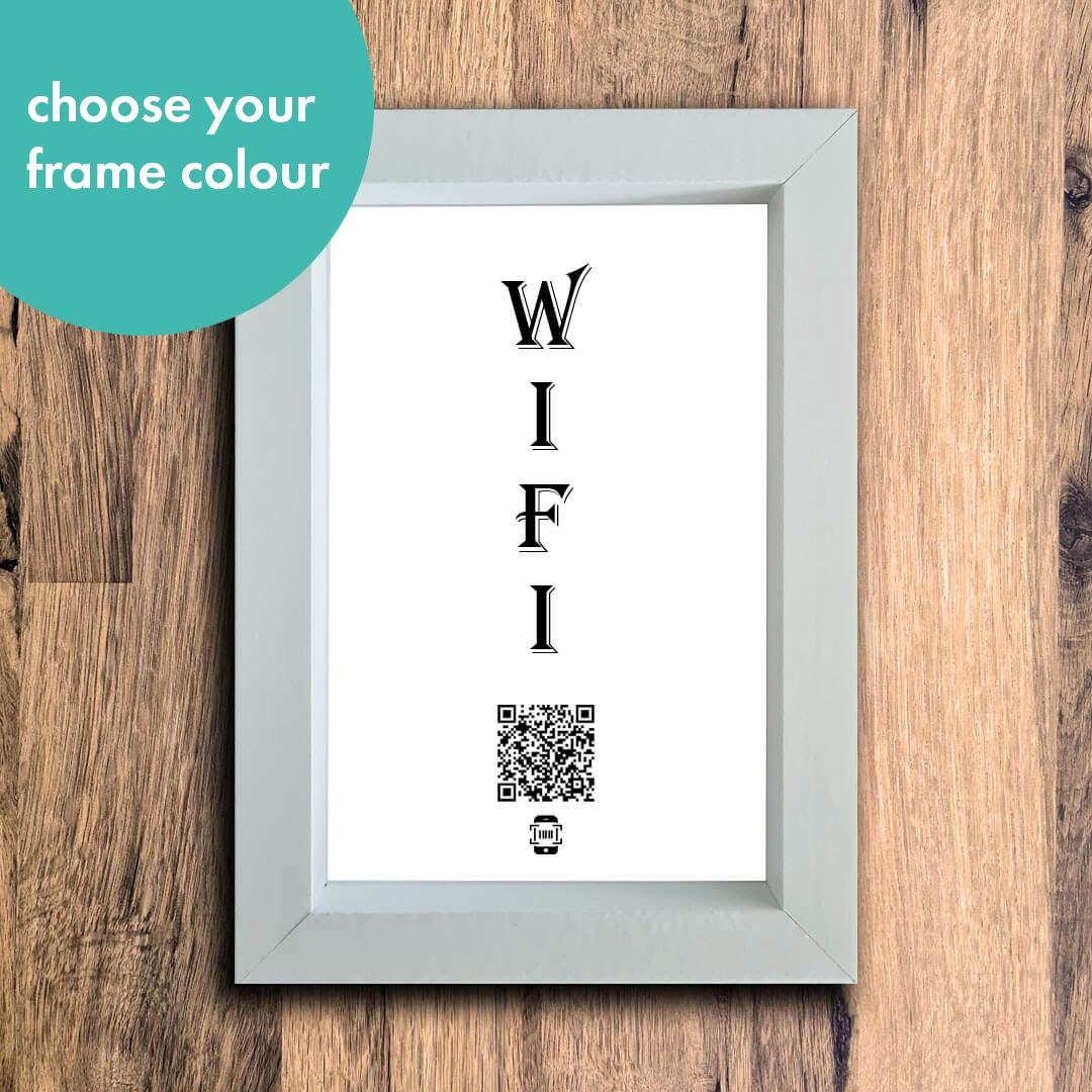 "wifi vertical" photo frame